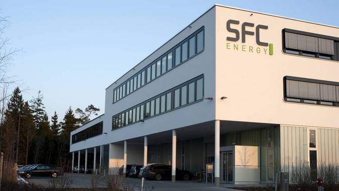 Zentrale von SFC Energy
